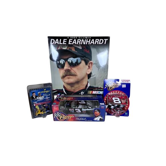 Nascar Dale Earnhardt and Jr. Collection Calendar Diecast Cars - Picture 1 of 8